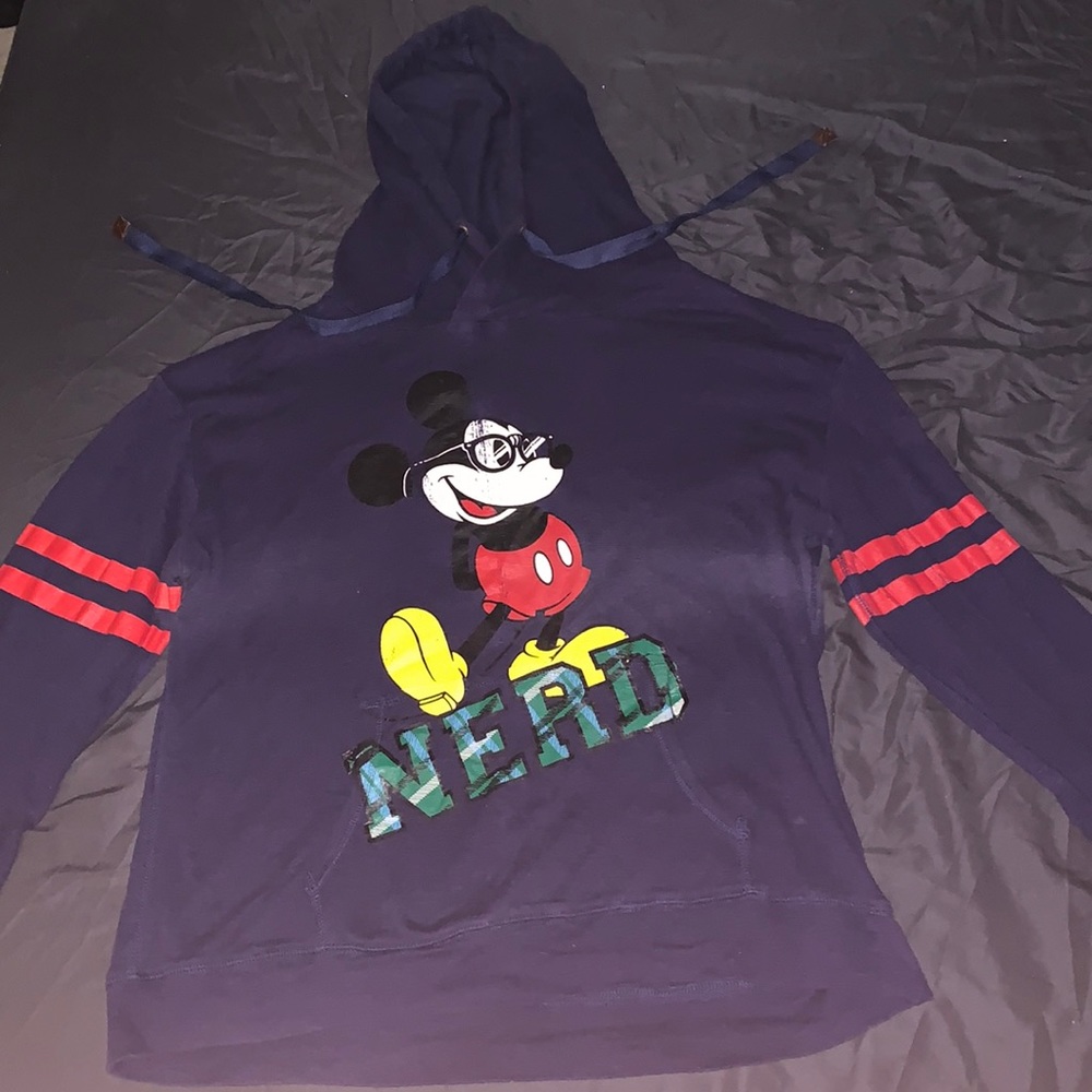 Official Disney Mickey Mouse Nerd Hoodie